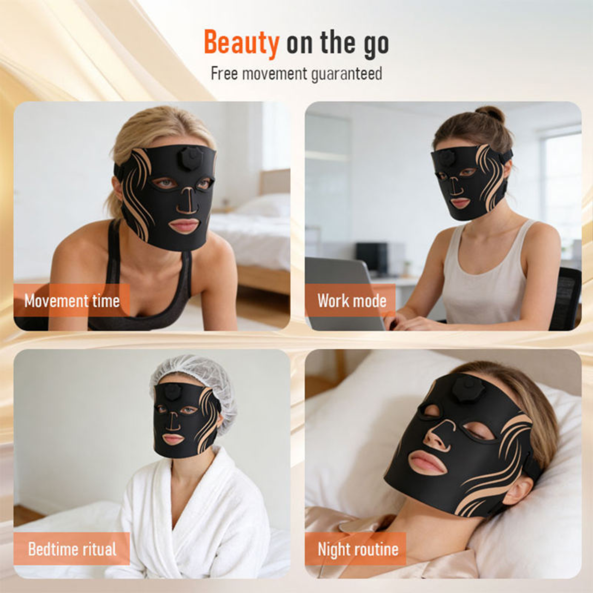 Clinical Red Light Anti-Aging Face Mask